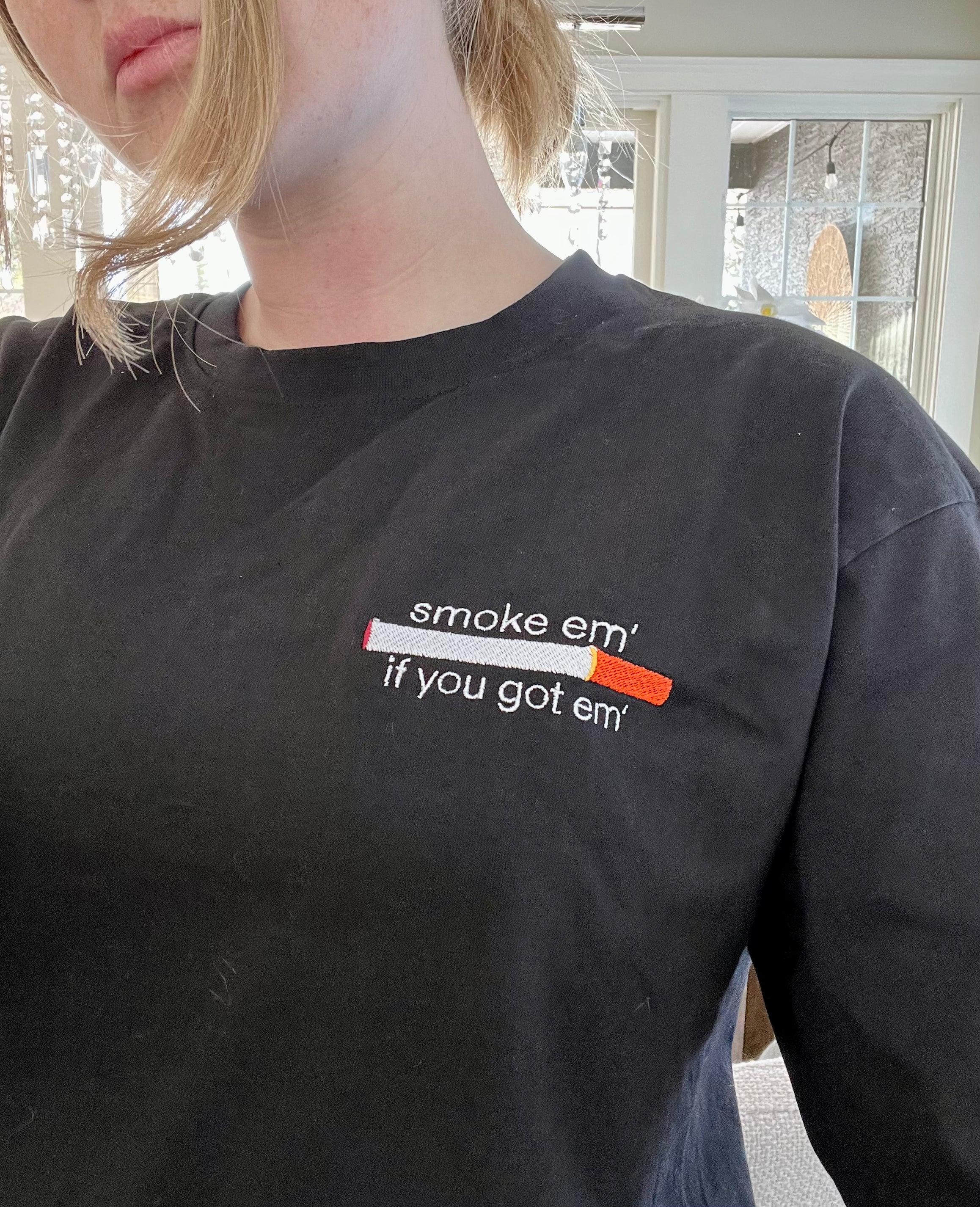 SMOKE EM IF YOU GOT EM - Cigarette Men’s premium heavyweight tee